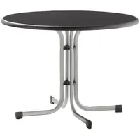 Sieger Boulevard-Klapptisch mit mecalit-Pro-Platte Ø 100 x 72 cm