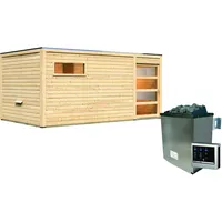 Karibu Hygge inkl. 9 kW Ofen + Steuergerät Easy