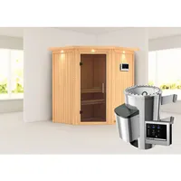 Karibu Sauna Tonja - 68 mm Systemsauna - 230