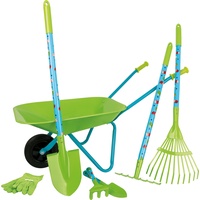 Small foot company Großes Gartenset mit Schubkarre 7-tlg.