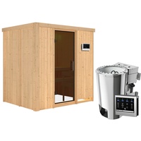 Karibu Sauna Fanja - 68 mm Systemsauna - 230