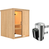 Karibu Sauna Minja - 68 mm Systemsauna - 230