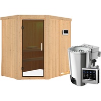 Karibu Sauna Saja - 68 mm Systemsauna - 230