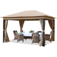 TOOLPORT Gartenpavillon Sunset Premium 3 x 4 m inkl.