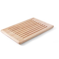 HENDI Brotschneidebrett, mit herausnehmbarem Holzgitter, 475x322x(H)20mm