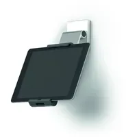 Durable Tablet Holder Wall Pro metallic silber
