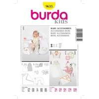 Burdastyle Burda Schnittmuster 9635 Baby Accessoires Gr. 19 x