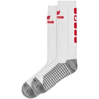 Erima Classic 5-C Socken Lang white/red 31-34