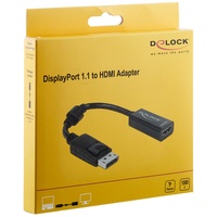 DeLock 61849 Adapter DisplayPort-Stecker an HDMI-Buchse