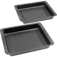 CHG Brat- und Backofenformen Set, antihaftbeschichtet, 2-teilig