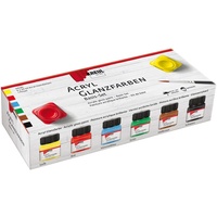Kreul Acryl Glanzfarbe 6 St.