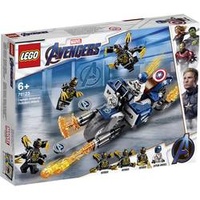 LEGO Marvel Super Heroes Captain America Outrider-Attacke 76123