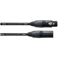 Cordial CPM 1,5 FM-FLEX Microphone Kabel schwarz