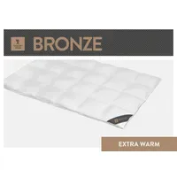 SPESSARTTRAUM Daunendecke Bronze extra warm, Daunen, 10% Federn 200x200