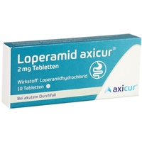Axicur Loperamid axicur 2 mg Tabletten