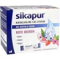 Dermapharm sikapur Kieselsäure Gel-Sticks Rote Beeren 30 st