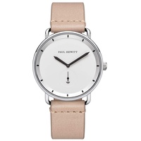 Paul Hewitt Breakwater Case Leder 	42 mm PH-BW-S-W-56M