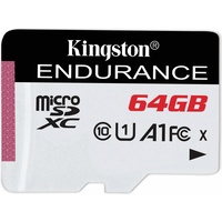 Kingston microSDXC Endurance 64GB Class 10 UHS-I A1