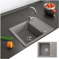 Bergström Granit Spüle 57,5 x 46 cm beton