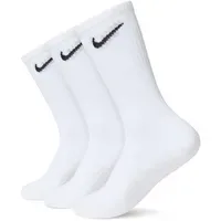 Nike Everyday Cushioned Crew-Trainingssocken White/Black 42-46 3 St.