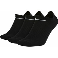 Nike Everyday Lightweight No-Show-Trainingssocken Black/White 46-50