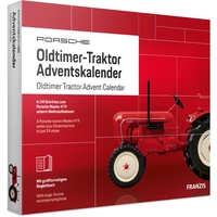 Franzis Porsche Adventskalender Oldtimer-Traktor Master 419 Rot