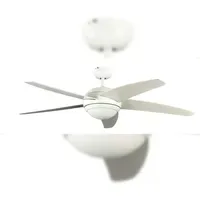 Pepeo Melton 132 cm Deckenventilator weiß mit Licht inkl.