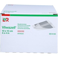 ToRa Pharma GmbH VLIWAZELL Saugkompressen 10x10 cm steril