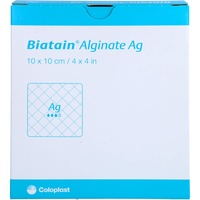 KOHLPHARMA GMBH Biatain Alginate Ag Kompressen 10x10 cm mit