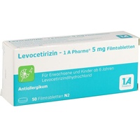 1 A Pharma Levocetirizin-1a Pharma 5 mg Filmtabletten