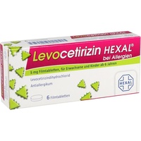 Hexal Levocetirizin HEXAL bei Allergien 5 mg Filmtabletten