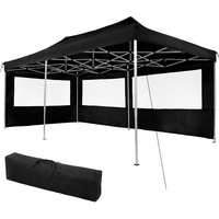 Tectake Faltpavillon 3 x 6 m inkl. 2 Seitenteile