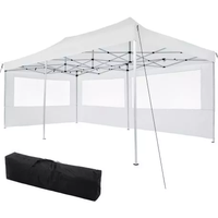 Tectake Faltpavillon 3 x 6 m inkl. 2 Seitenteile