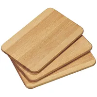 KESPER 3 er Set Schneidebrettchen Buche 23 x 15
