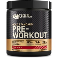 Optimum Nutrition Gold Standard Pre-Workout Fruit Punch Pulver 330