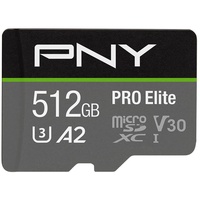 PNY microSDXC Pro Elite 512 GB Class 10 UHS-I