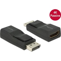 DeLock Displayport/HDMI Schwarz