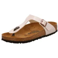 Birkenstock Gizeh Birko-Flor graceful pearl white 41