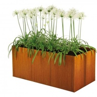 Bellissa Hochbeet pannello Corten 116 x 80 x 50