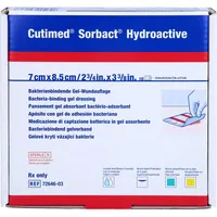B2B Medical GmbH Cutimed Sorbact Hydroactive Kompressen 7x8.5 cm