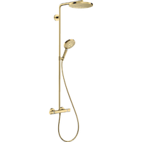 Hansgrohe Raindance Select S Showerpipe 240 1jet polished gold