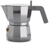 Alessi Moka 70 ml Aluminium Silber 11 cm