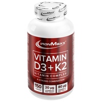IronMaxx Vitamin D3 + K2 Tabletten 150 St.