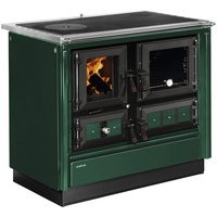 Justus Küchenofen Rustico 90 2.0 Stahl Grün