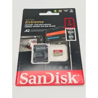 SanDisk Extreme microSDXC UHS-I U3 A2 + SD-Adapter 1
