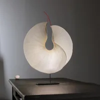 Ingo Maurer Yoruba Rose LED Tischleuchte, weiß