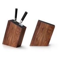 Continenta Universal-Messerhalter unbestückt Walnuss