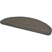 DEKOWE Stufenmatte "Mara S2", grau (platinfarben), B:25cm H:5mm L:65cm,