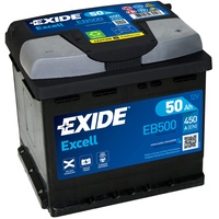 Exide Excell EB500 50Ah Autobatterie