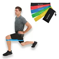 Donic Schildkröt Mini Resistance Bands Mehrfarbig